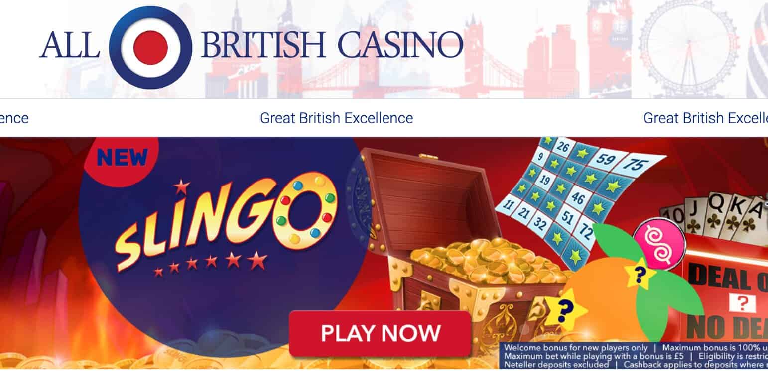 All British Casino: Slots & Bonuses Review - GB Casinos - All British Casino No Deposit Bonus Code